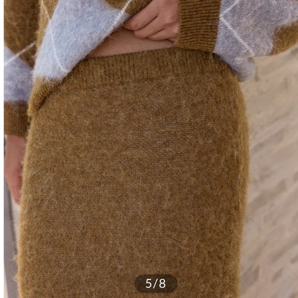 Commense Wool-Blend Maxi Skirt - Large - Picture 4 of 8